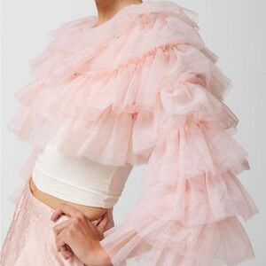 NWT Urban Outfitters Ruffle Bolero jacket